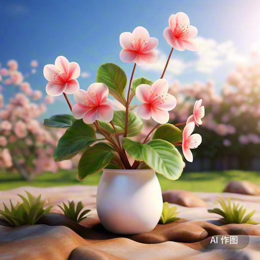 美图欣赏丨一波由AI生成的花花头像