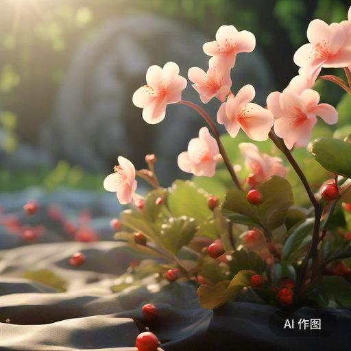 美图欣赏丨一波由AI生成的花花头像